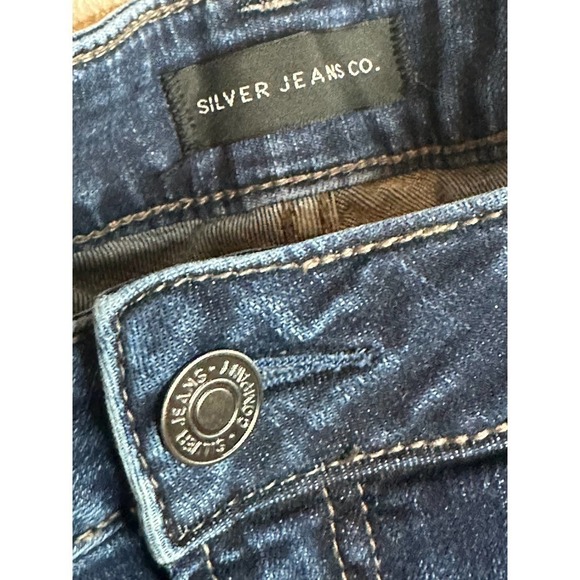 Silver Jeans Suki Slim Boot Mid Rise - Size 18 L31 - Picture 5 of 8